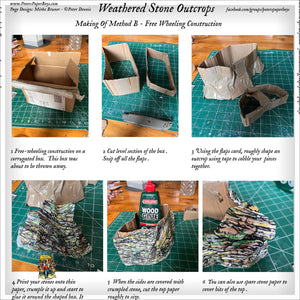 Weathered Stone Outcrops - How to Sheets - Free Download!