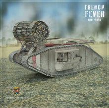 Load image into Gallery viewer, WW1 Trench Fever Tank Mark IV