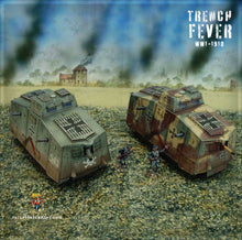 Load image into Gallery viewer, WW1 Trench Fever Tank AV7 Krupp Armour