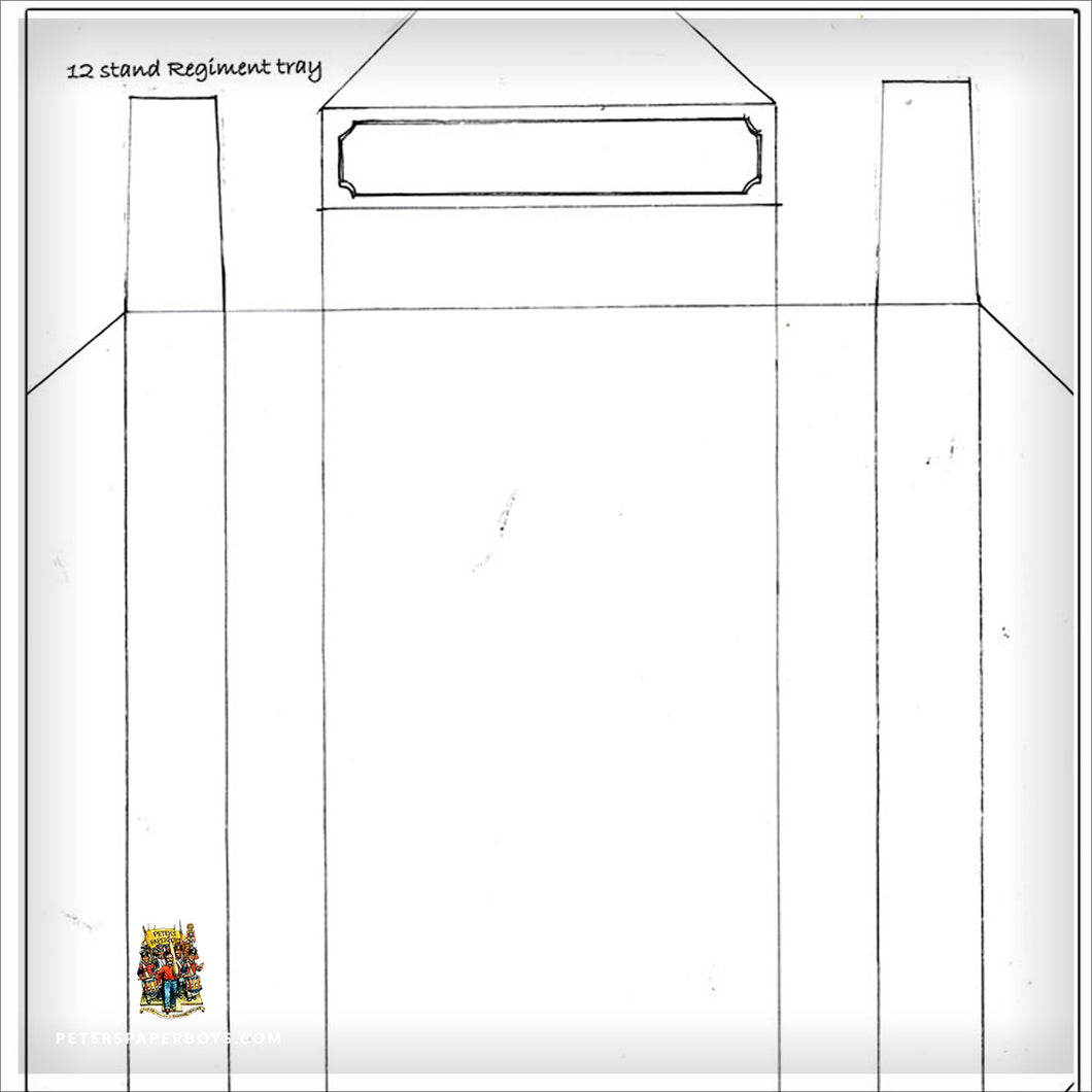 Tray 12 Stand Regimental - Free Download