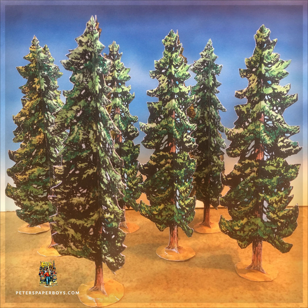 Trees Forest Pine 28mm