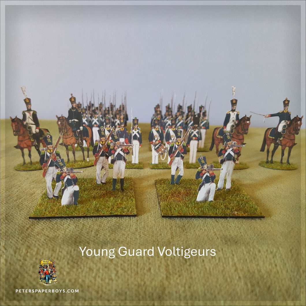 NapFlat France: Voltigeurs of the Young Guard, 1815