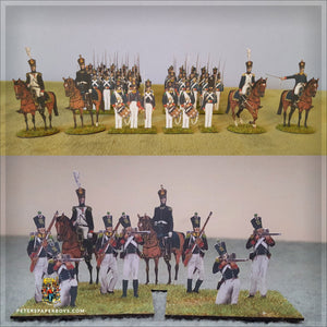 NapFlat France: Voltigeurs of the Young Guard, 1815