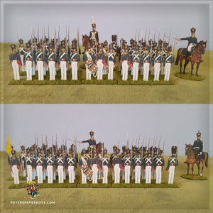 NapFlat France: Voltigeurs of the Young Guard, 1815