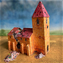 Load image into Gallery viewer, WW2 Ruined Church 28mm