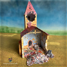 Load image into Gallery viewer, WW2 Ruined Church 28mm