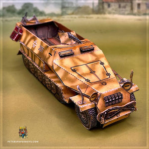 WW2 SD.KFZ Hanomag 28mm