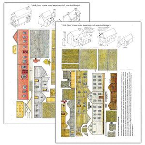 ‘Hard Cover’ 10mm scale American Civil War Buildings